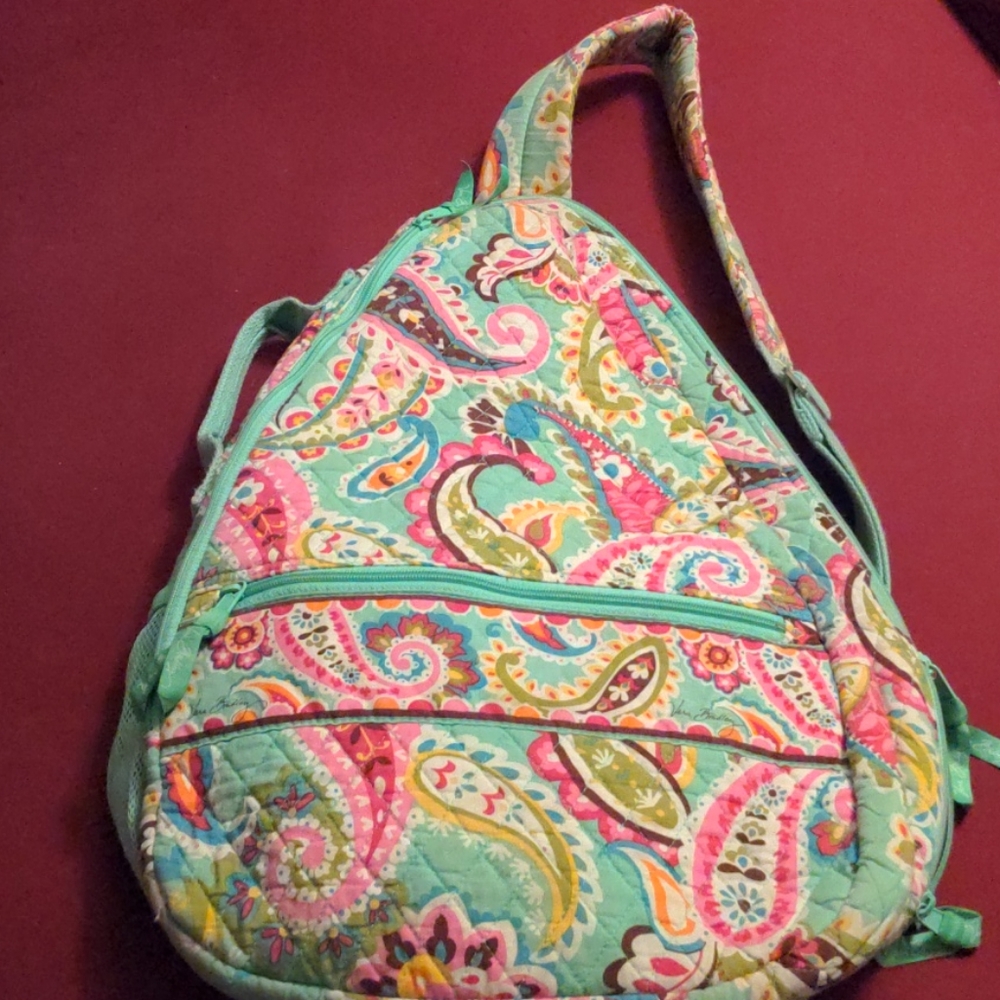EUC Tutti Frutti Sling Backpack retired pattern